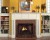 The Vancouver fireplace mantel.