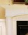 Detail image of the Barrington stone mantel.