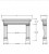 Illustration for the Empire stone mantel.