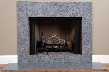 The Samantha Blue granite facing is perfect for the home or office.