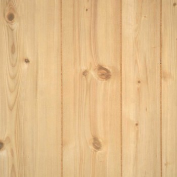 Rustic pine wall paneling in 4 x 8 sheets