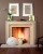 Modern Stone Mantel