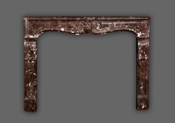 The Savoy is an eye-catching marble mantel.