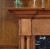 The wood capitals sets the Princeville fireplace mantel apart from others.