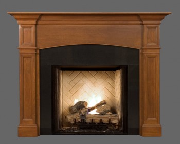 Shown here with an absolute black granite facing kit.