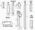 Classic Cottage wainscoting component dimensions and profiles.