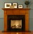 Be the envy of your friends with this gorgeous custom wood fireplace mantel.