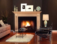 Wood Fireplace Mantels