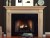 The crown molding across the header leads to the stand-out legs that extend to its base.