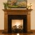 Crown molding makes this fireplace