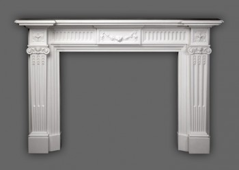 Enhance the look of your home or office with the Federal marble mantel.