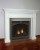 Gorgeous mantel with a granite facing
