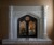 Let the Gothic stone mantel be the center of attention in your home or office.