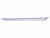 White paint grade mantel shelf