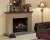 A fireplace, hearth and cabinet mantel can be built to house the 24FI061 Electric Fireplace Insert, by Classic Flame.