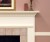 With the dentil molding under the mantel shelf and vertical fluting on the legs, this fireplace mantel adds a warm feeling to any room.