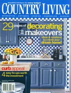 New England Classic wainscoting in Country Living magazine