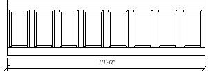 Wainscoting for a Breakfast Nook | Elevation B pi-breakfast-elevb.jpg