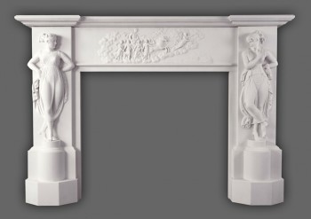 History is what inspired the Canova marble mantel and it is currently housed in the White House.