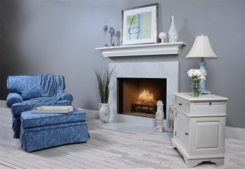 Enhance the beauty of your room with a granite facing kit.