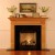Absolute Black Granite fireplace surrounds go well with almost any color or mantel style.