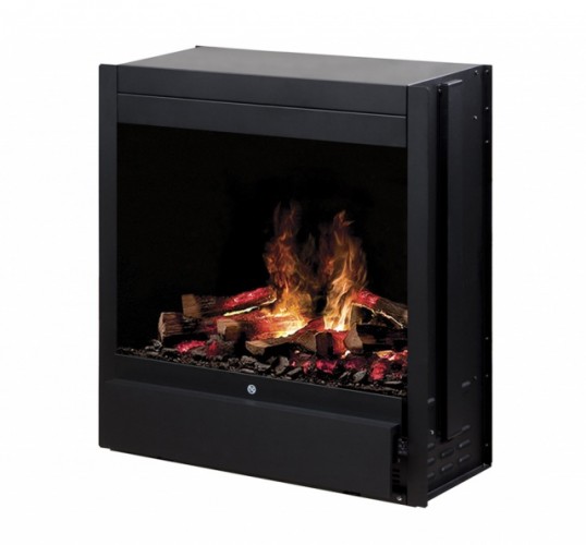 The Optimyst electric fireplace by Dimplex incorporates revolutionary technology to create pulsating embers, dancing flames and (water vapor) smoke, for realism second to none.